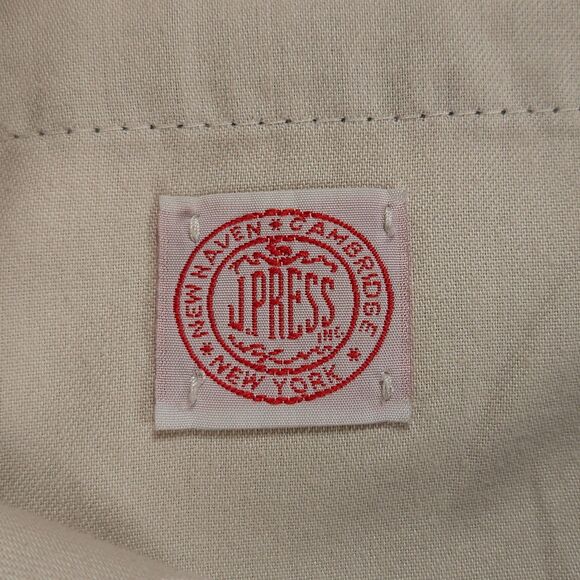 J Press Dress Pants Mens 40x32 Charcoal Gray Wool Made in USA Business Formal - Picture 4 of 14